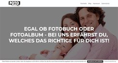 Desktop Screenshot of fotoalbum-pro.de